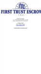 Mobile Screenshot of ftescrow.com